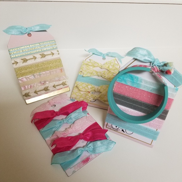 Accessories No Line Hair Elastics Ponytail Holder Braclet Poshmark